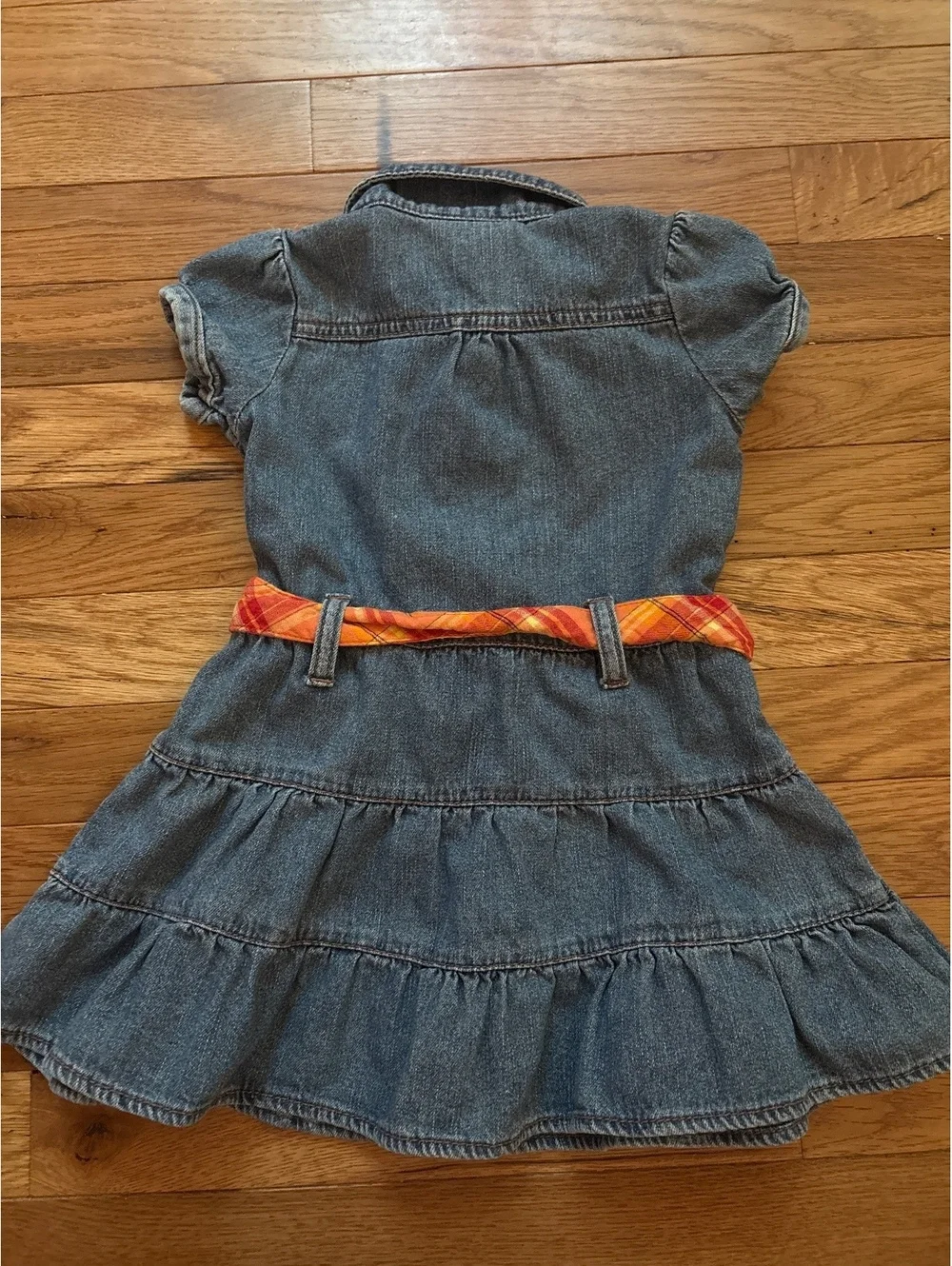 N/A denim tiered